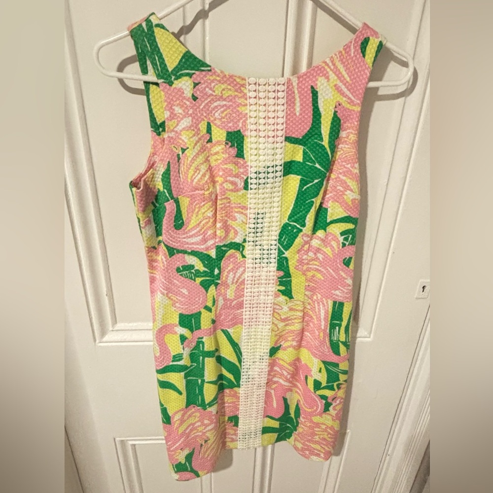 Lilly Pulitzer x Target Pink and Green Floral Shift Dress